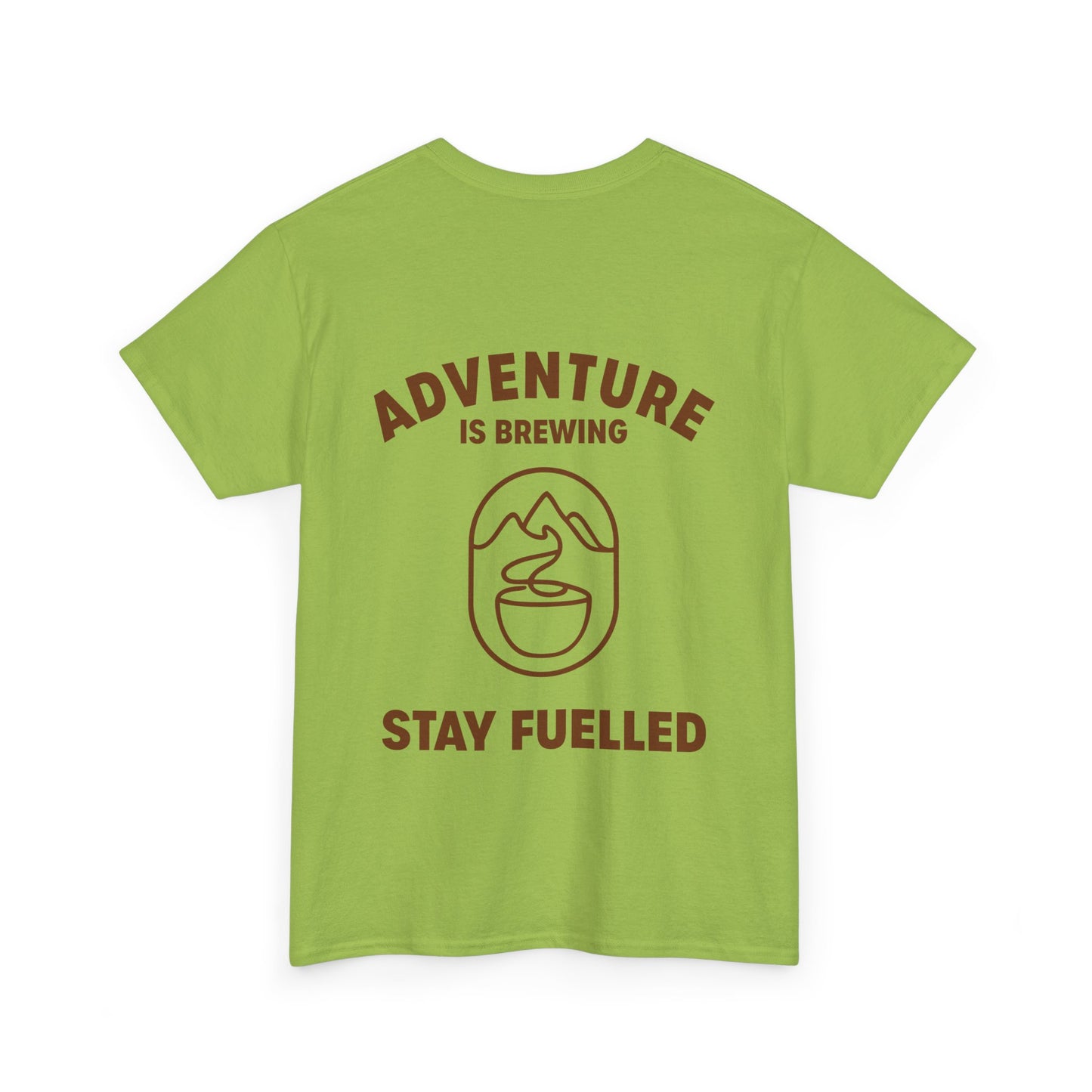 Adventure Is Brewing Heavy Cotton T-Shirt