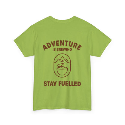 Adventure Is Brewing Heavy Cotton T-Shirt