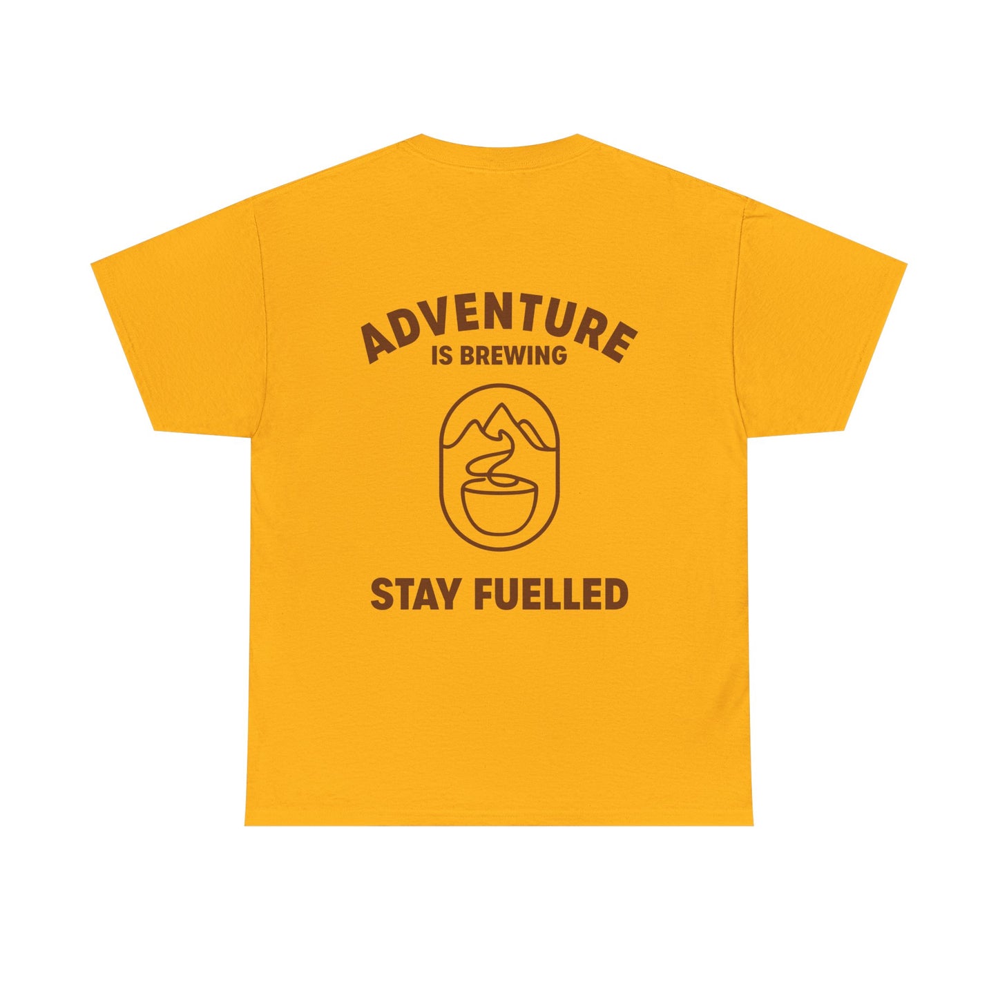 Adventure Is Brewing Heavy Cotton T-Shirt