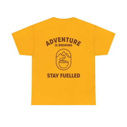 Adventure Is Brewing Heavy Cotton T-Shirt