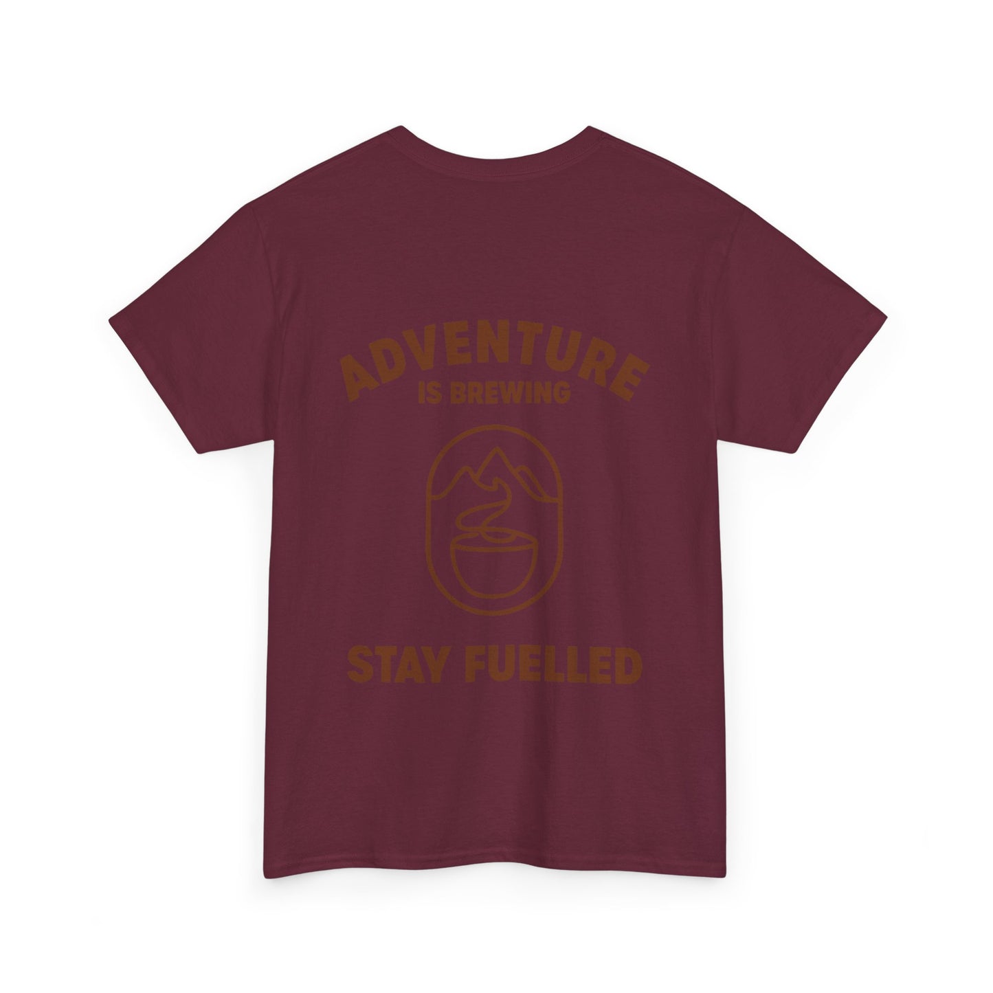 Adventure Is Brewing Heavy Cotton T-Shirt