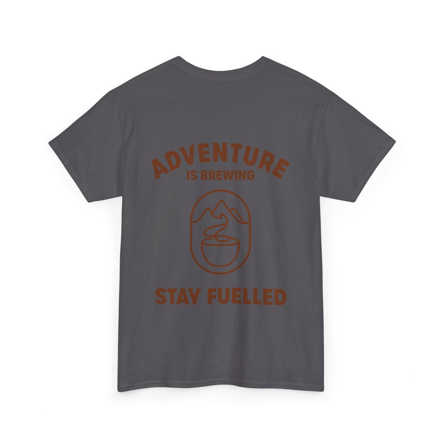 Adventure Is Brewing Heavy Cotton T-Shirt