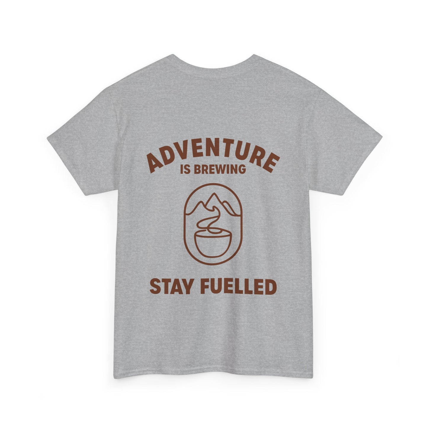 Adventure Is Brewing Heavy Cotton T-Shirt
