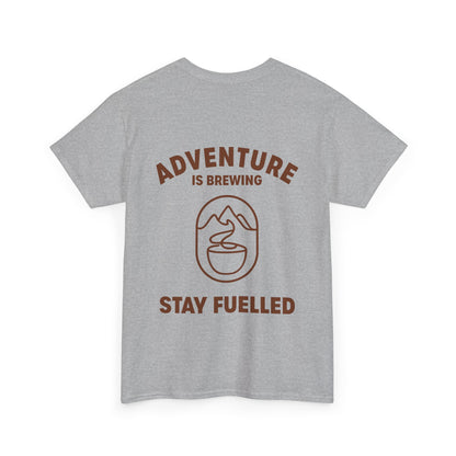 Adventure Is Brewing Heavy Cotton T-Shirt