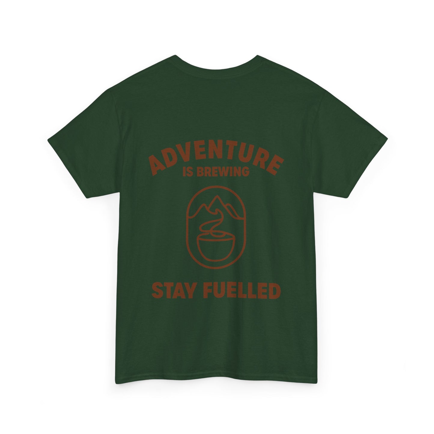Adventure Is Brewing Heavy Cotton T-Shirt