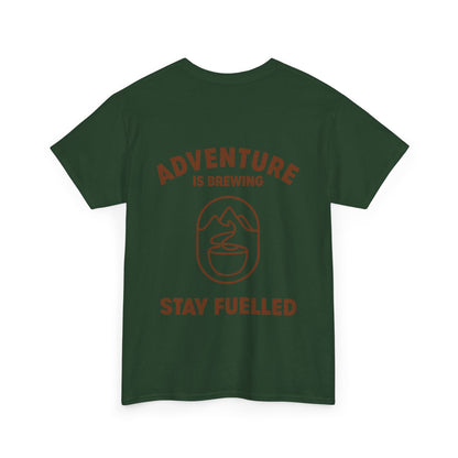 Adventure Is Brewing Heavy Cotton T-Shirt
