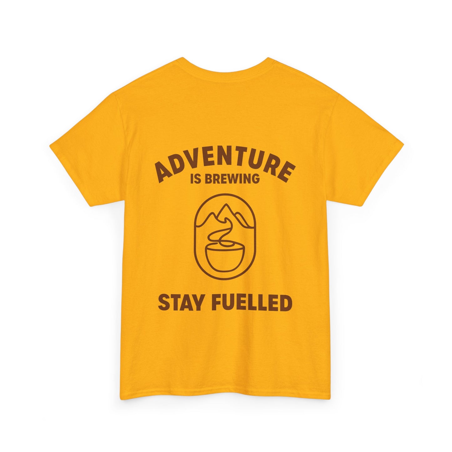 Adventure Is Brewing Heavy Cotton T-Shirt