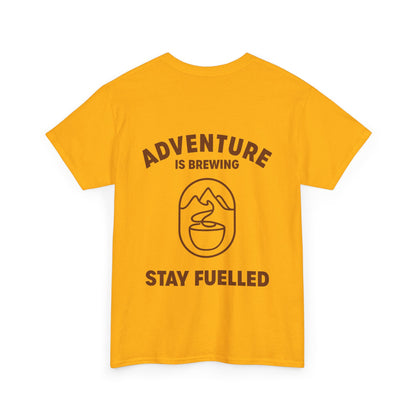 Adventure Is Brewing Heavy Cotton T-Shirt