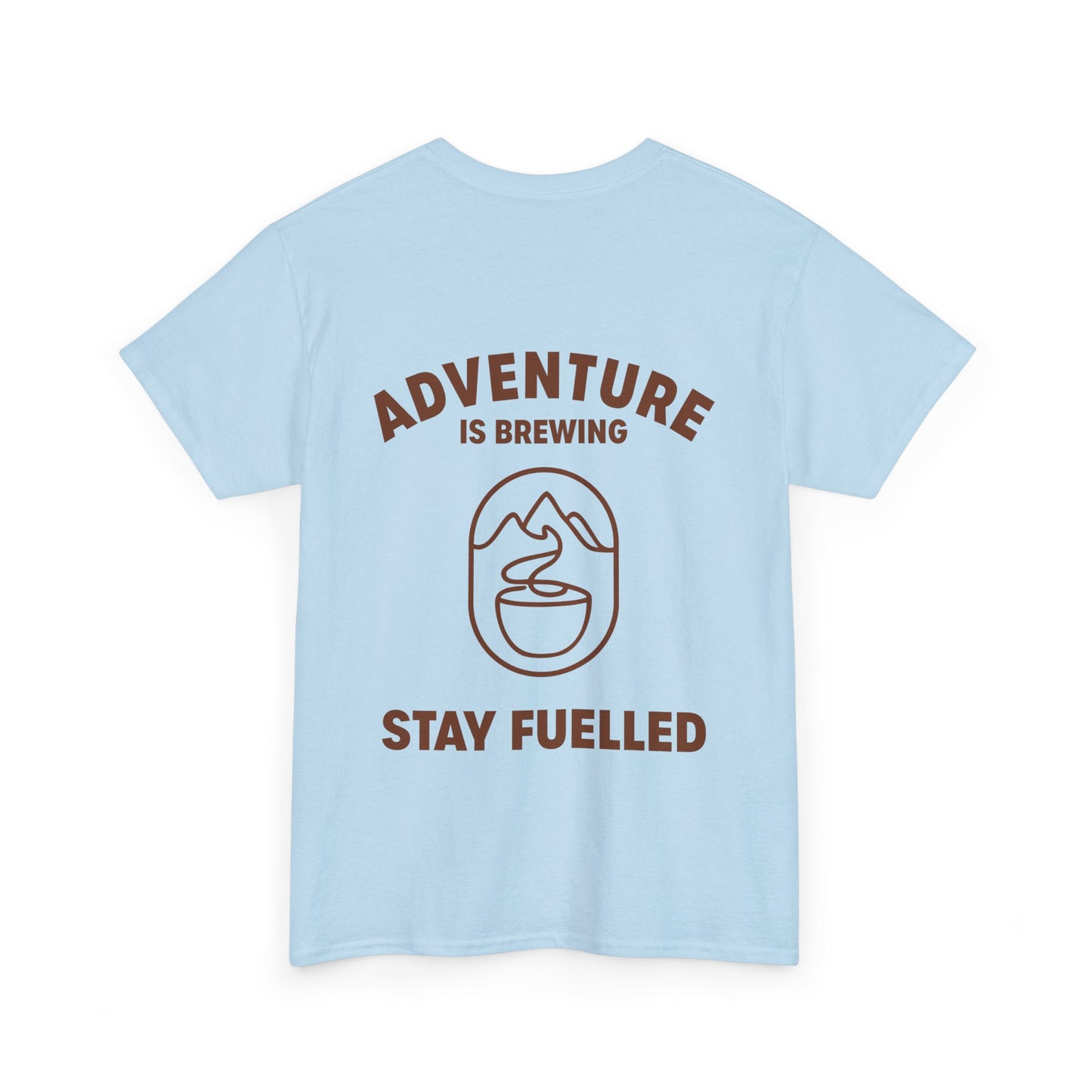 Adventure Is Brewing Heavy Cotton T-Shirt