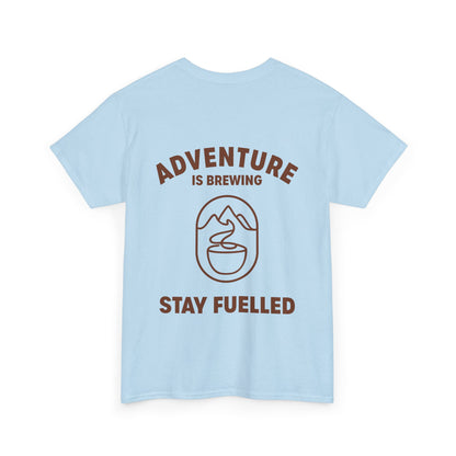 Adventure Is Brewing Heavy Cotton T-Shirt