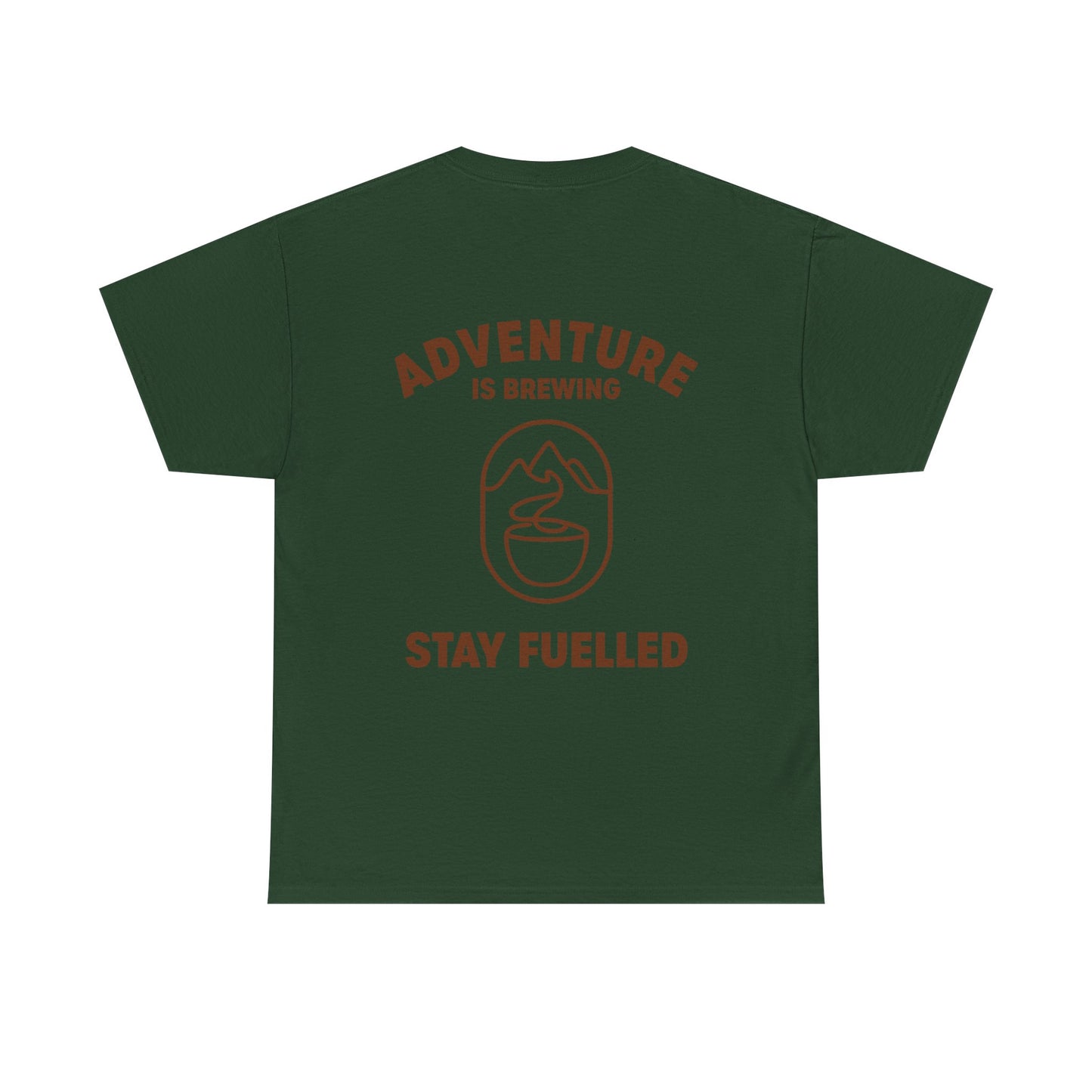Adventure Is Brewing Heavy Cotton T-Shirt