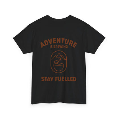 Adventure Is Brewing Heavy Cotton T-Shirt