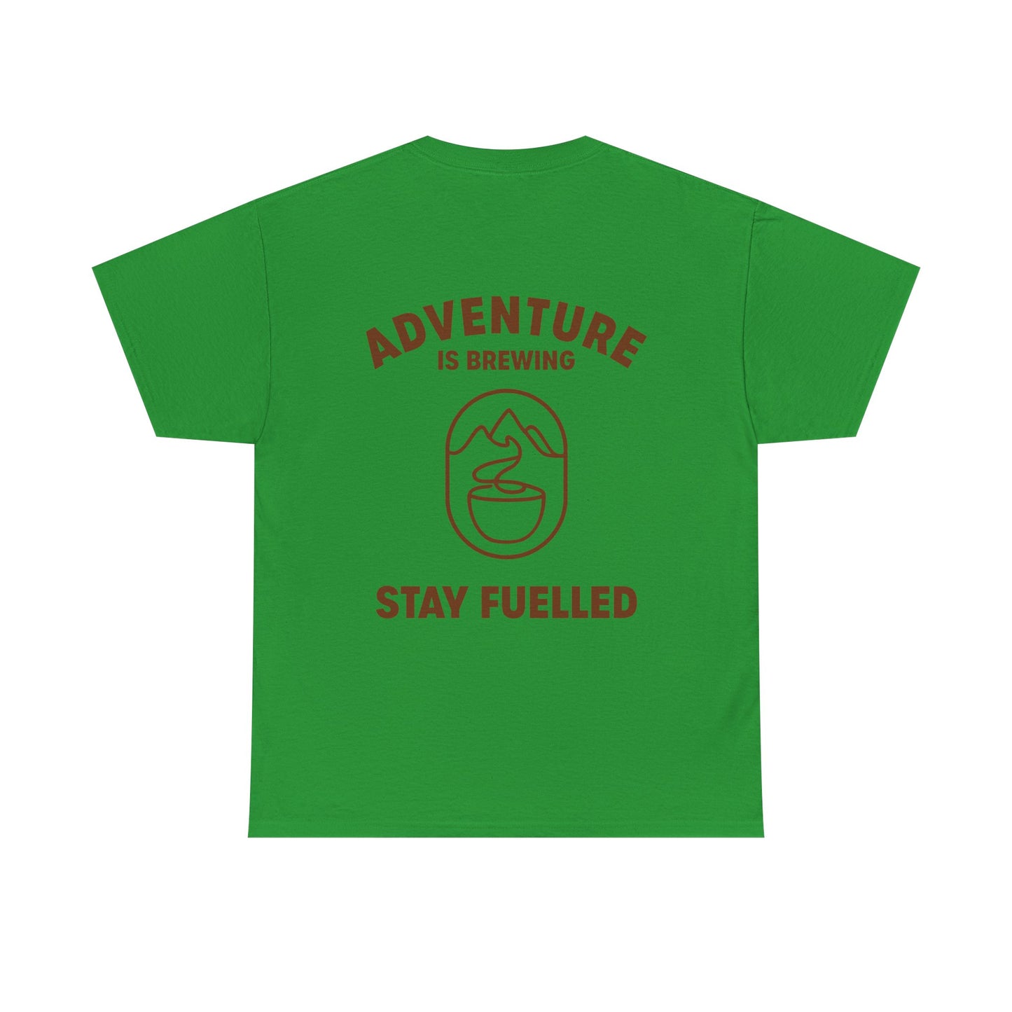 Adventure Is Brewing Heavy Cotton T-Shirt