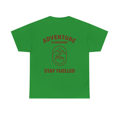 Adventure Is Brewing Heavy Cotton T-Shirt