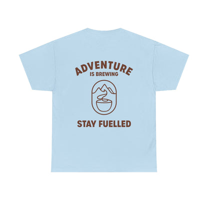 Adventure Is Brewing Heavy Cotton T-Shirt