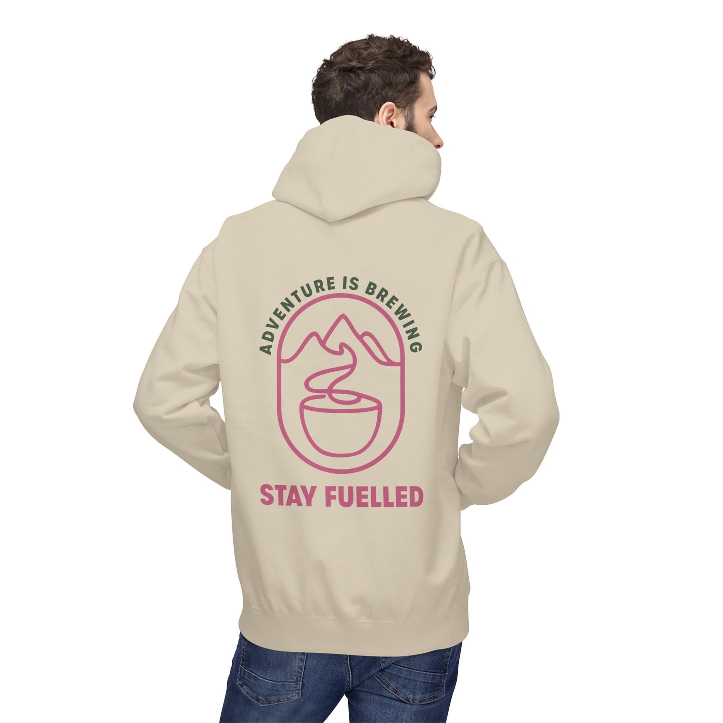 Adventure Is Brewing Ringspun Cotton Hoodie