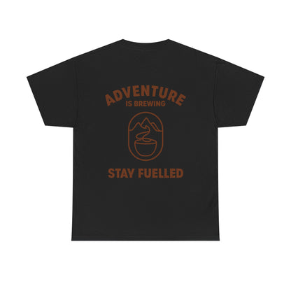 Adventure Is Brewing Heavy Cotton T-Shirt