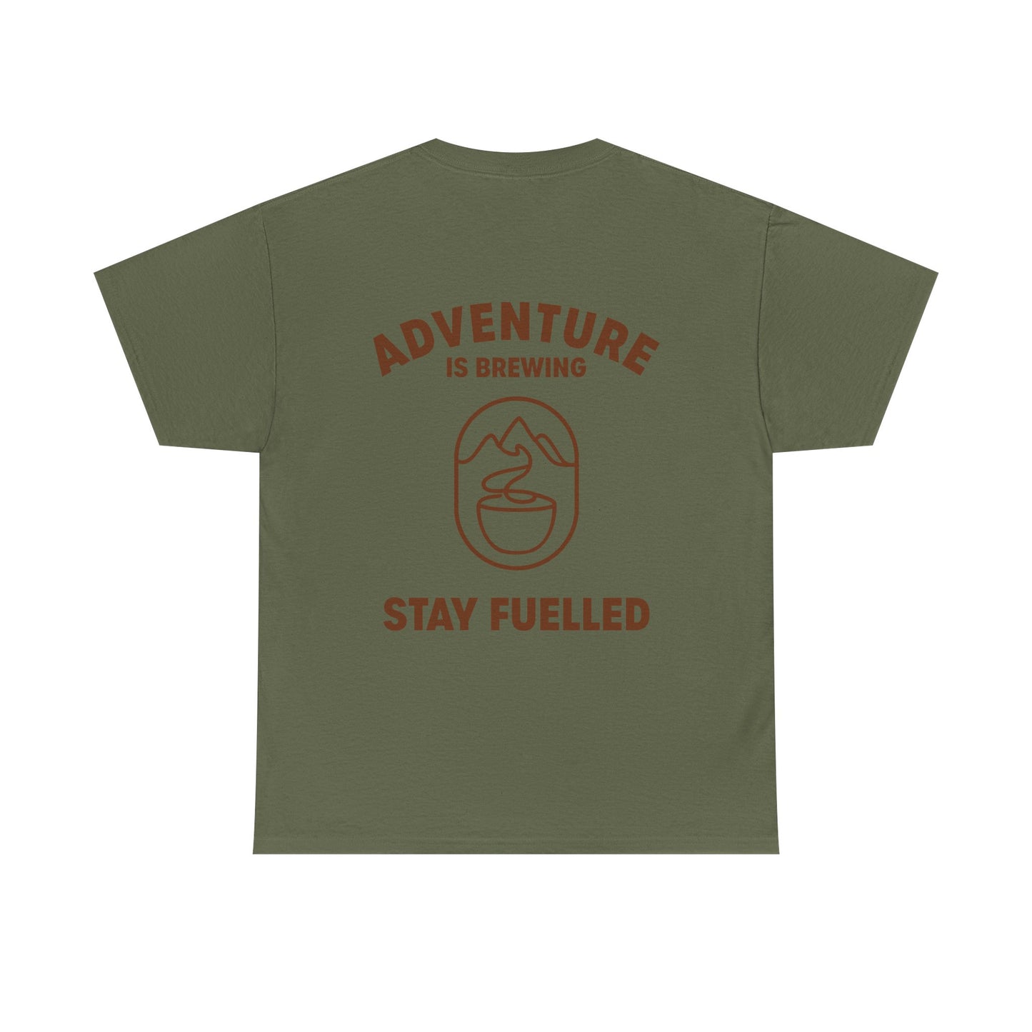 Adventure Is Brewing Heavy Cotton T-Shirt