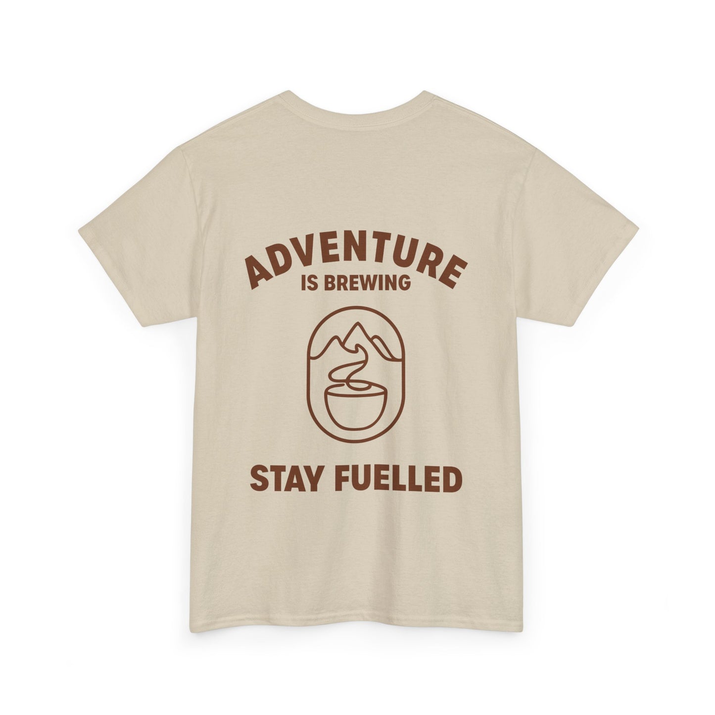 Adventure Is Brewing Heavy Cotton T-Shirt