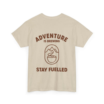 Adventure Is Brewing Heavy Cotton T-Shirt