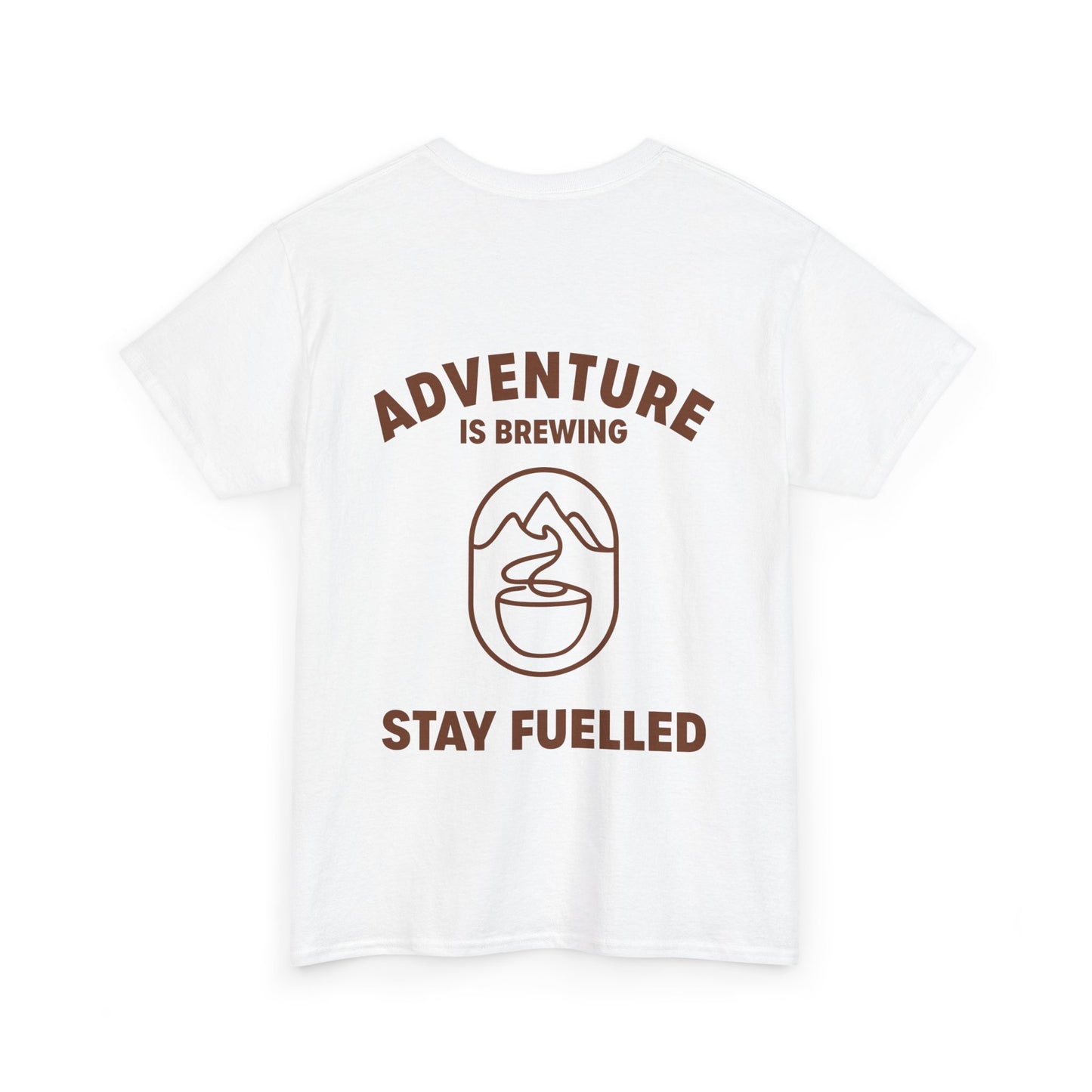 Adventure Is Brewing Heavy Cotton T-Shirt