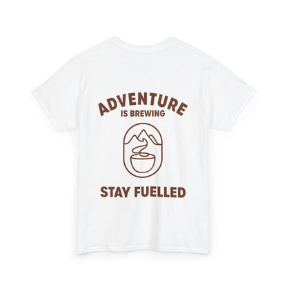 Adventure Is Brewing Heavy Cotton T-Shirt