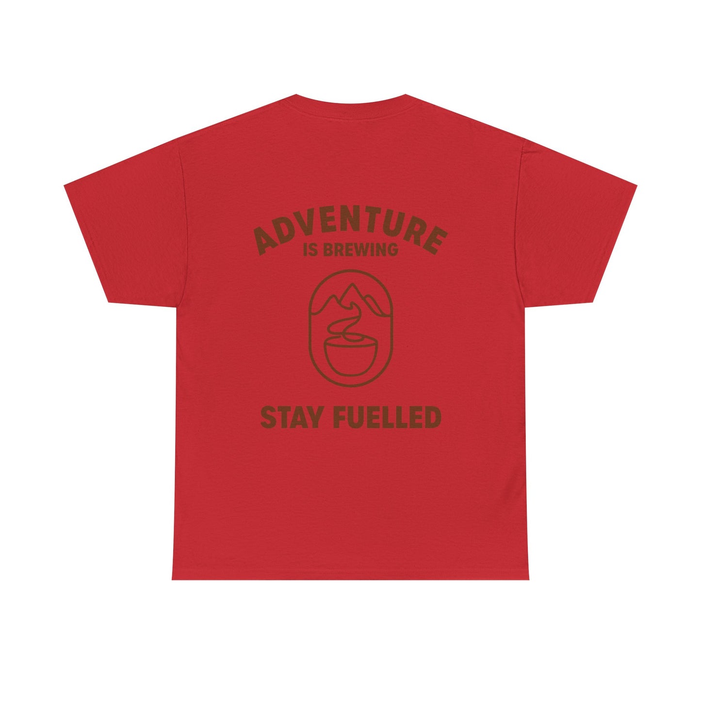 Adventure Is Brewing Heavy Cotton T-Shirt