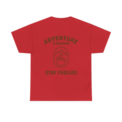 Adventure Is Brewing Heavy Cotton T-Shirt