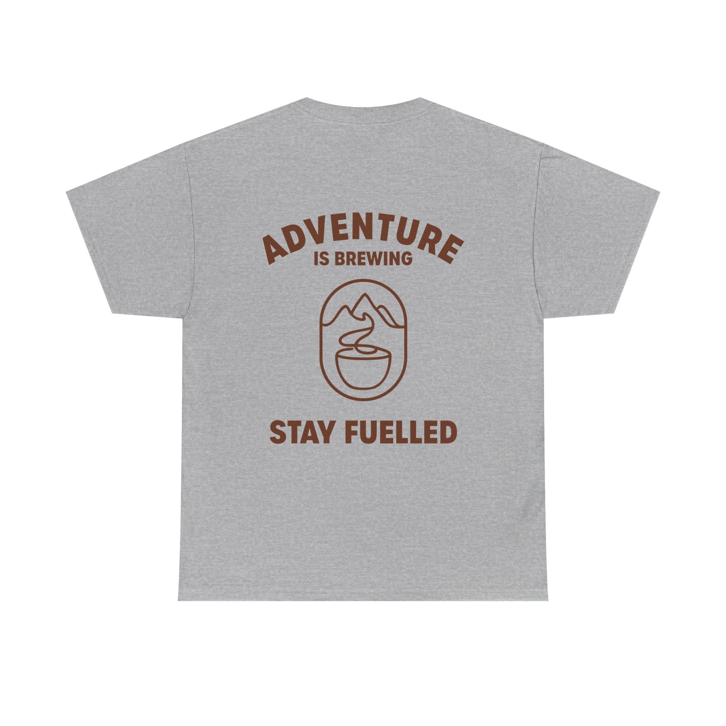 Adventure Is Brewing Heavy Cotton T-Shirt