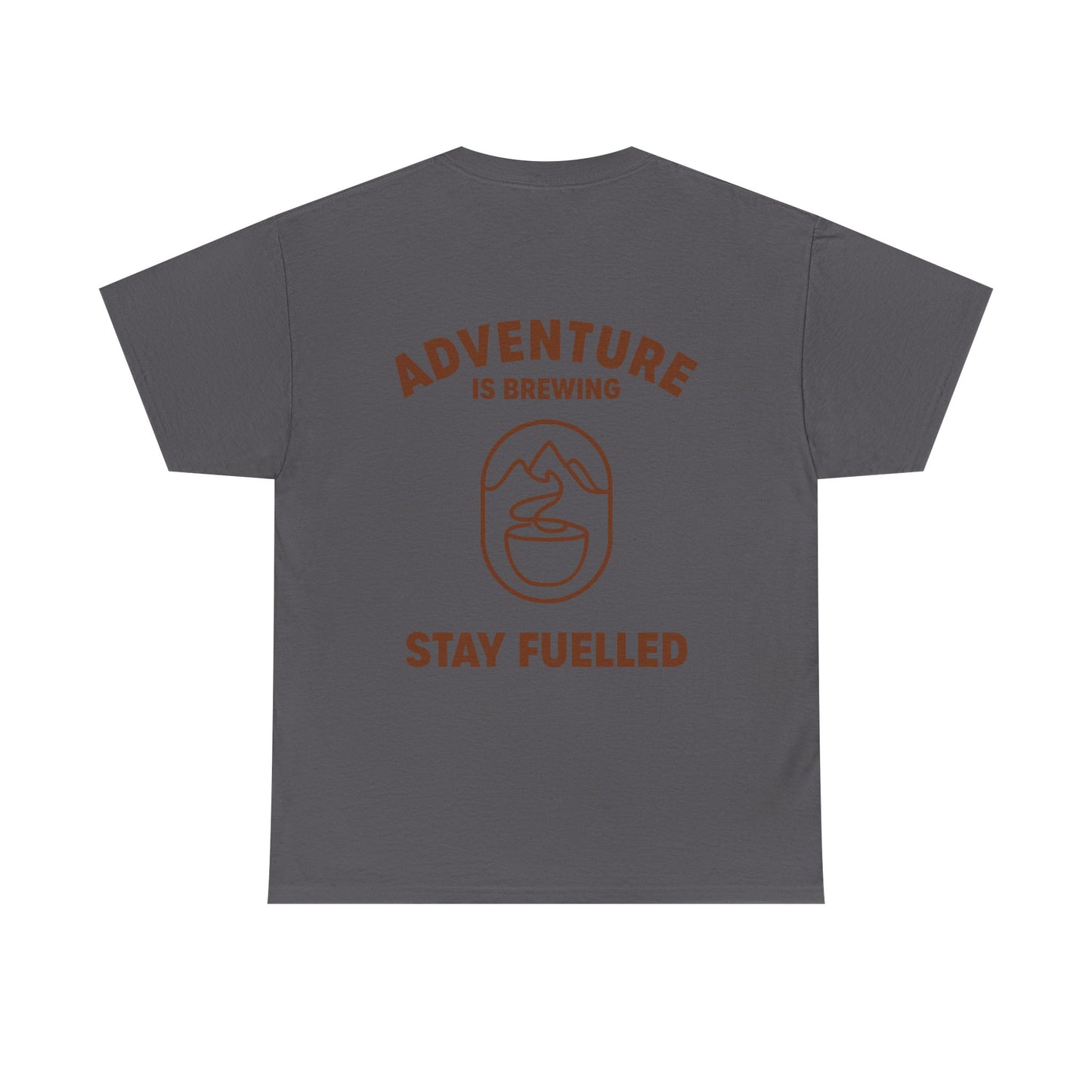Adventure Is Brewing Heavy Cotton T-Shirt