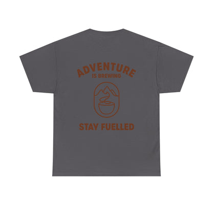Adventure Is Brewing Heavy Cotton T-Shirt