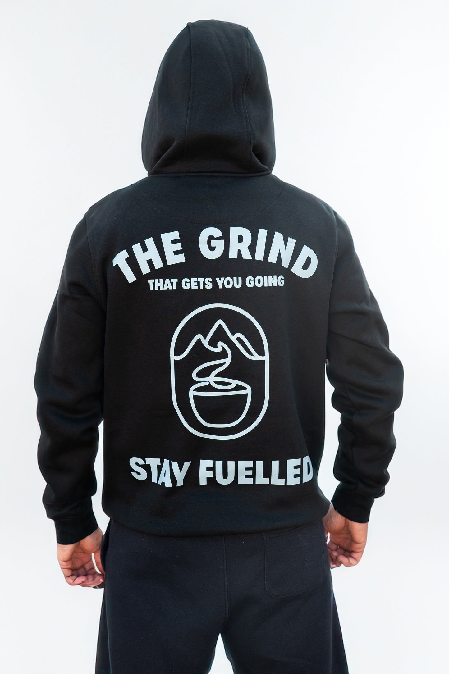 The Grind That Gets You Going Black Hoodie