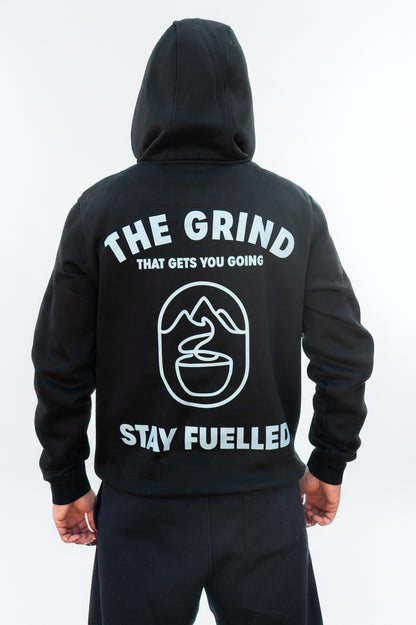 The Grind That Gets You Going Black Hoodie