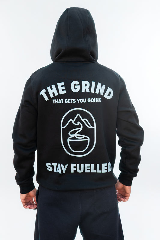The Grind That Gets You Going Black Hoodie