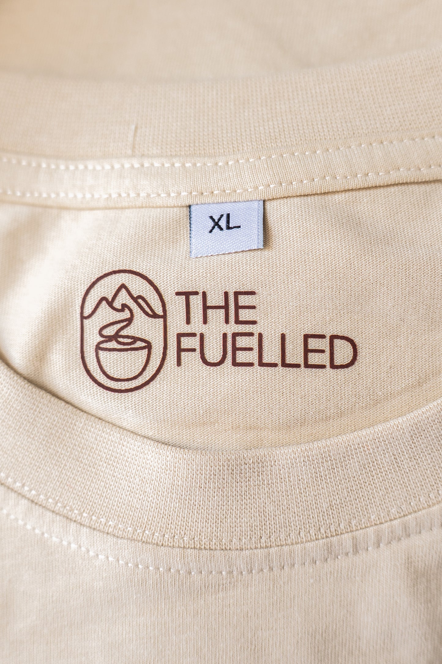 The Grind That Gets You Going Beige T-Shirt